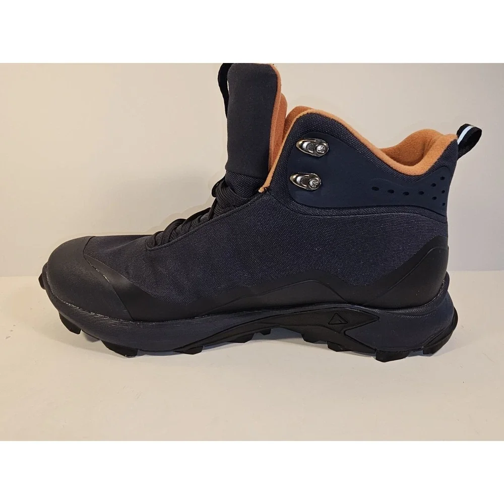 HUMTTO Mens All-Terrain Waterproof Hiking Boots Outdoor Series Navy Blue Sz 11.5